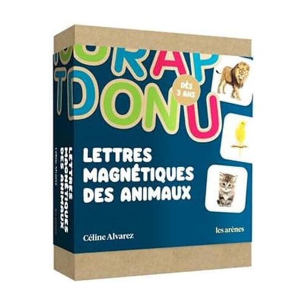 Coffret Lettres magnétiques animaux Céline Alvarez Parents & Children