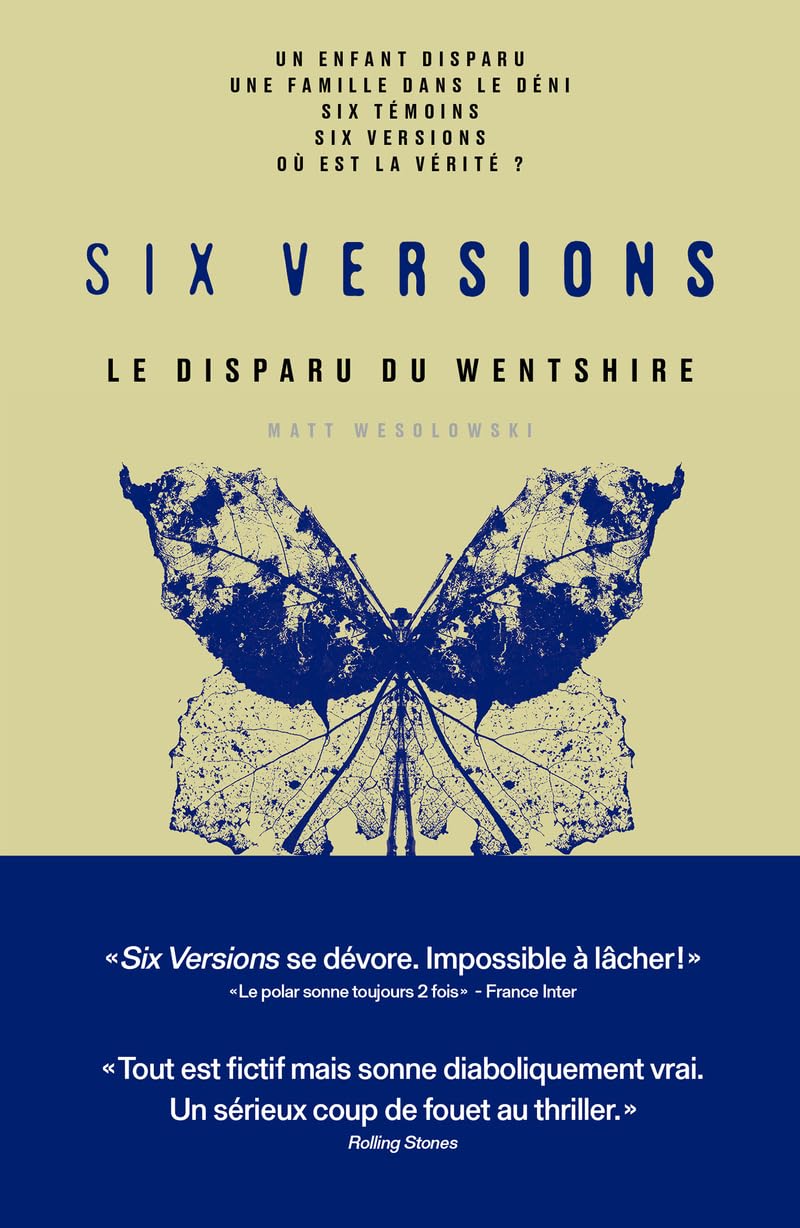 Six versions - Tome 3 Le Disparue du Wentshire book
