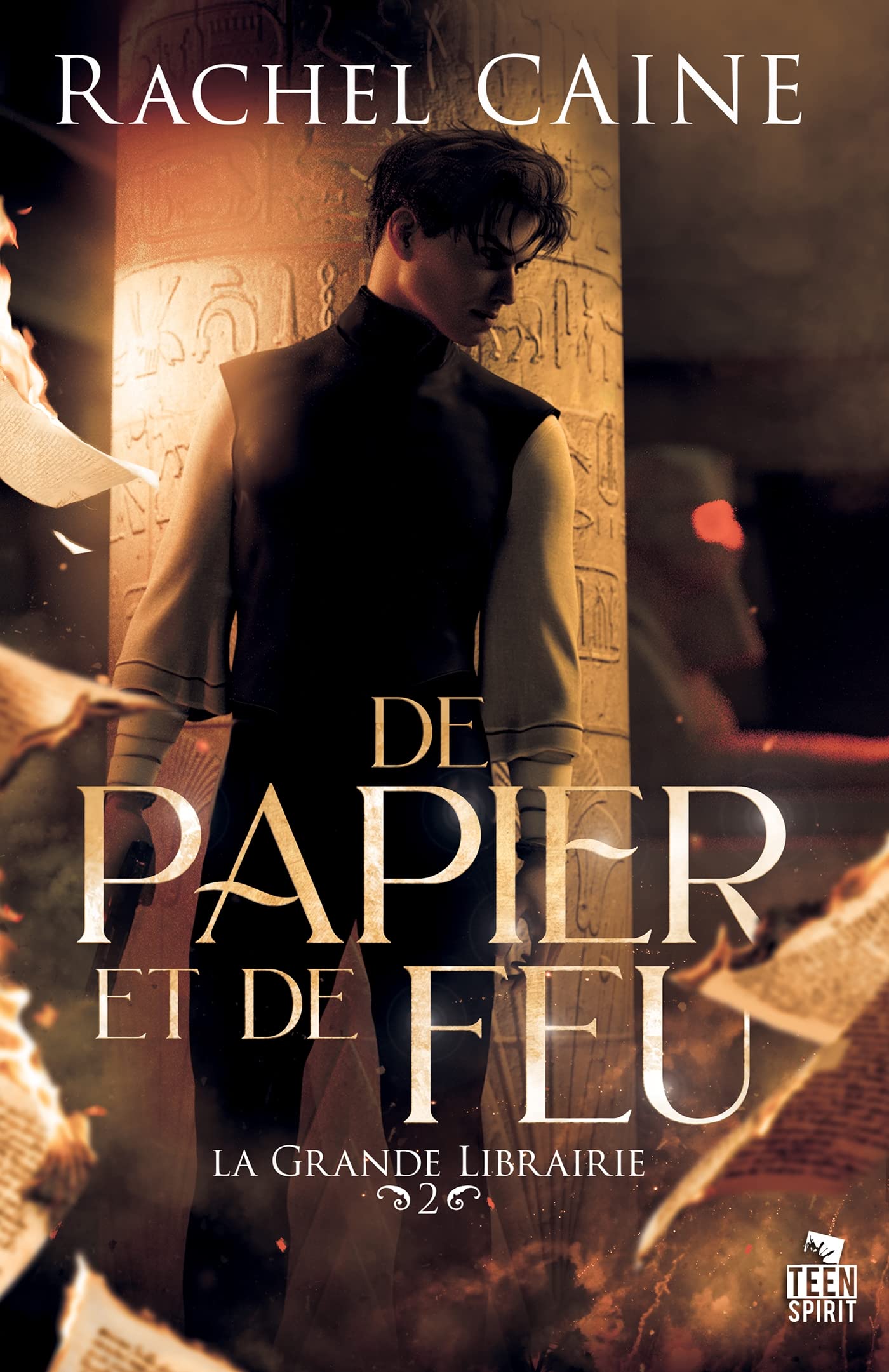 De papier et de feu: La grande librairie, T2 book