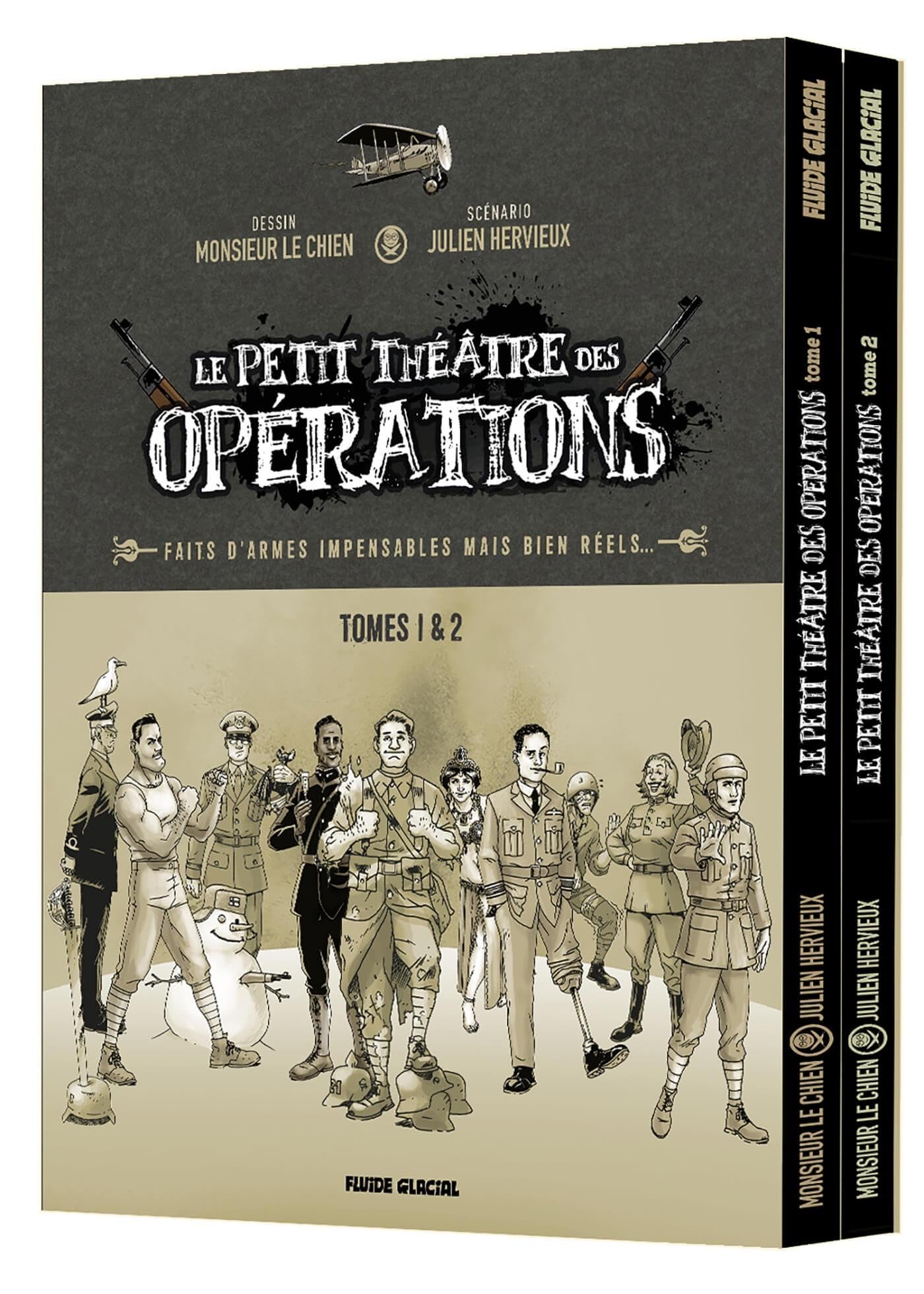 Le Petit Théâtre des opérations - coffret tomes 01 et 02: Faits d'armes impensables mais bien réels... book