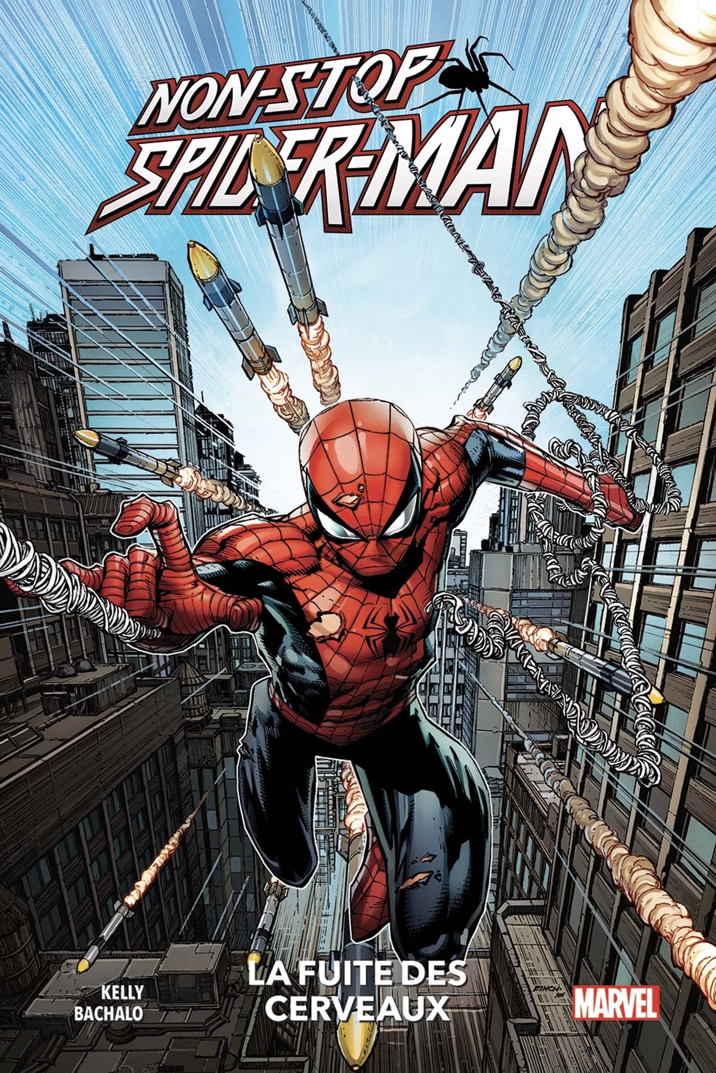 Non-Stop Spider-Man : La fuite des cerveaux Manga