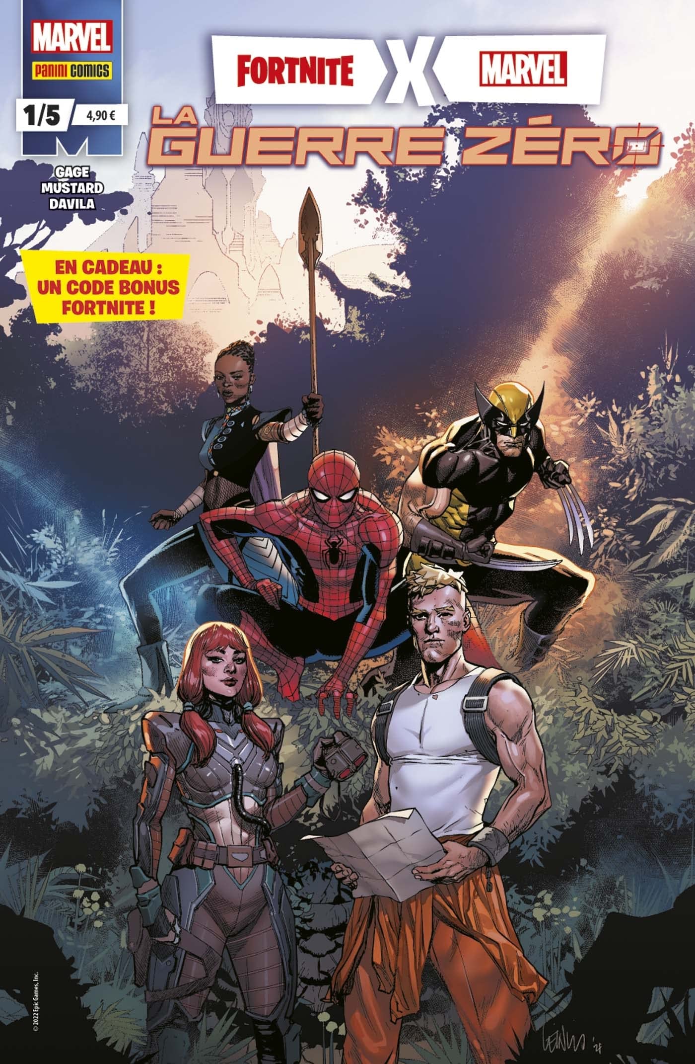 Fortnite x Marvel : La Guerre zéro N°01 Manga