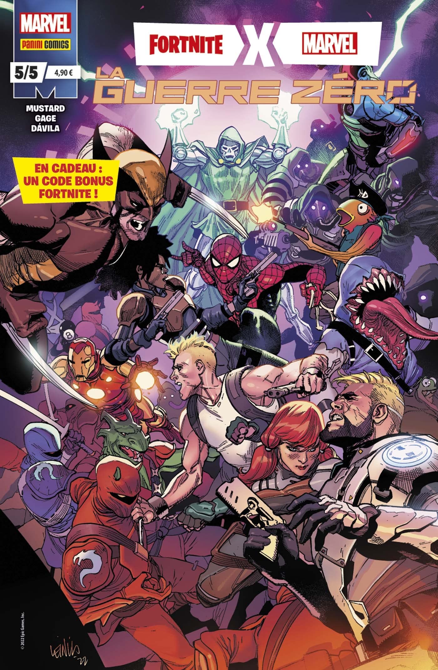 Fortnite x Marvel : La Guerre zéro N°05 Manga