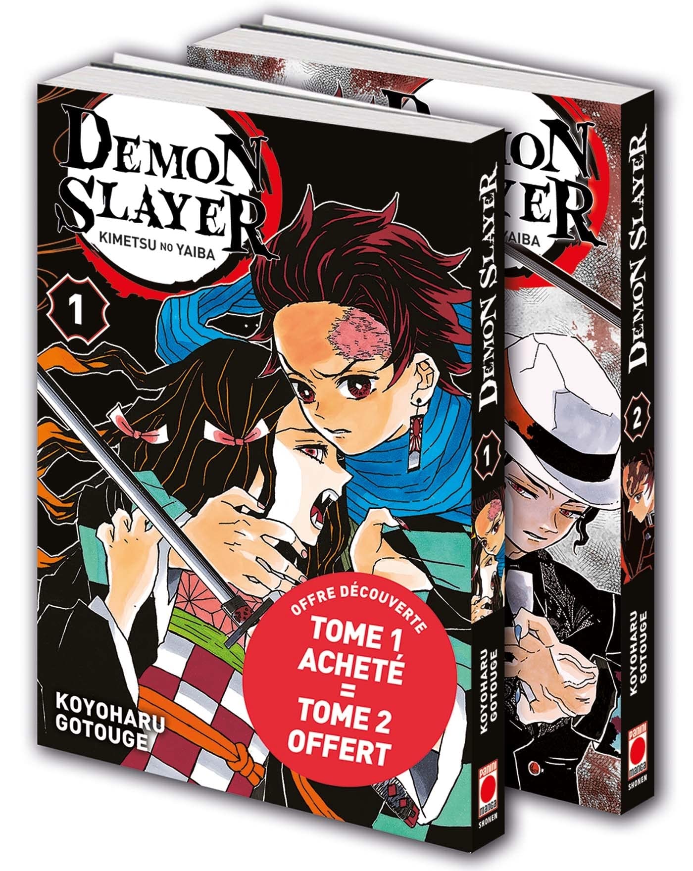 Demon Slayer - Pack découverte T01 & T02 Manga