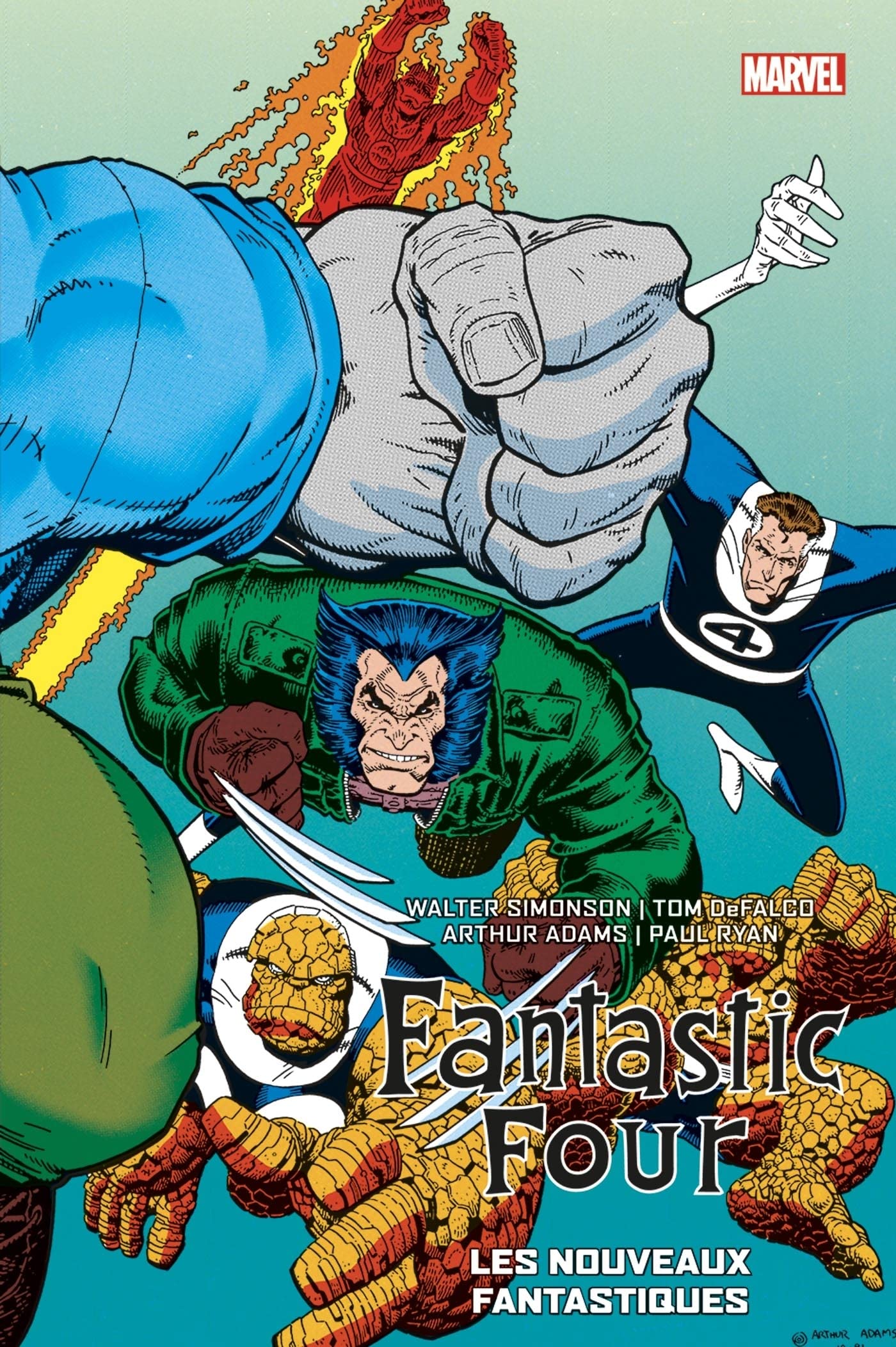 Fantastic Four : Les Nouveaux Fantastiques (Edition collector cartonnée) - COMPTE FERME: 1990-1992 Manga