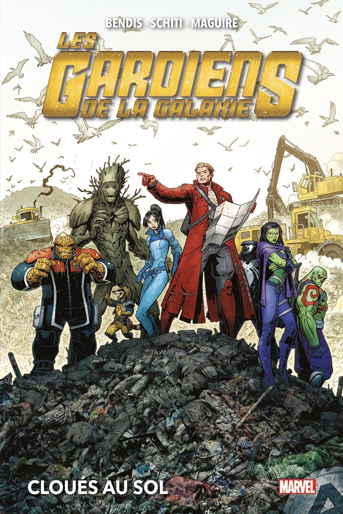 Les Gardiens de la Galaxie T04 Cloués au sol book