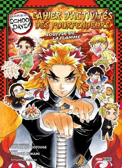 Demon slayer : school days. Cahier d'activités des pourfendeurs : souffle de la flamme Manga
