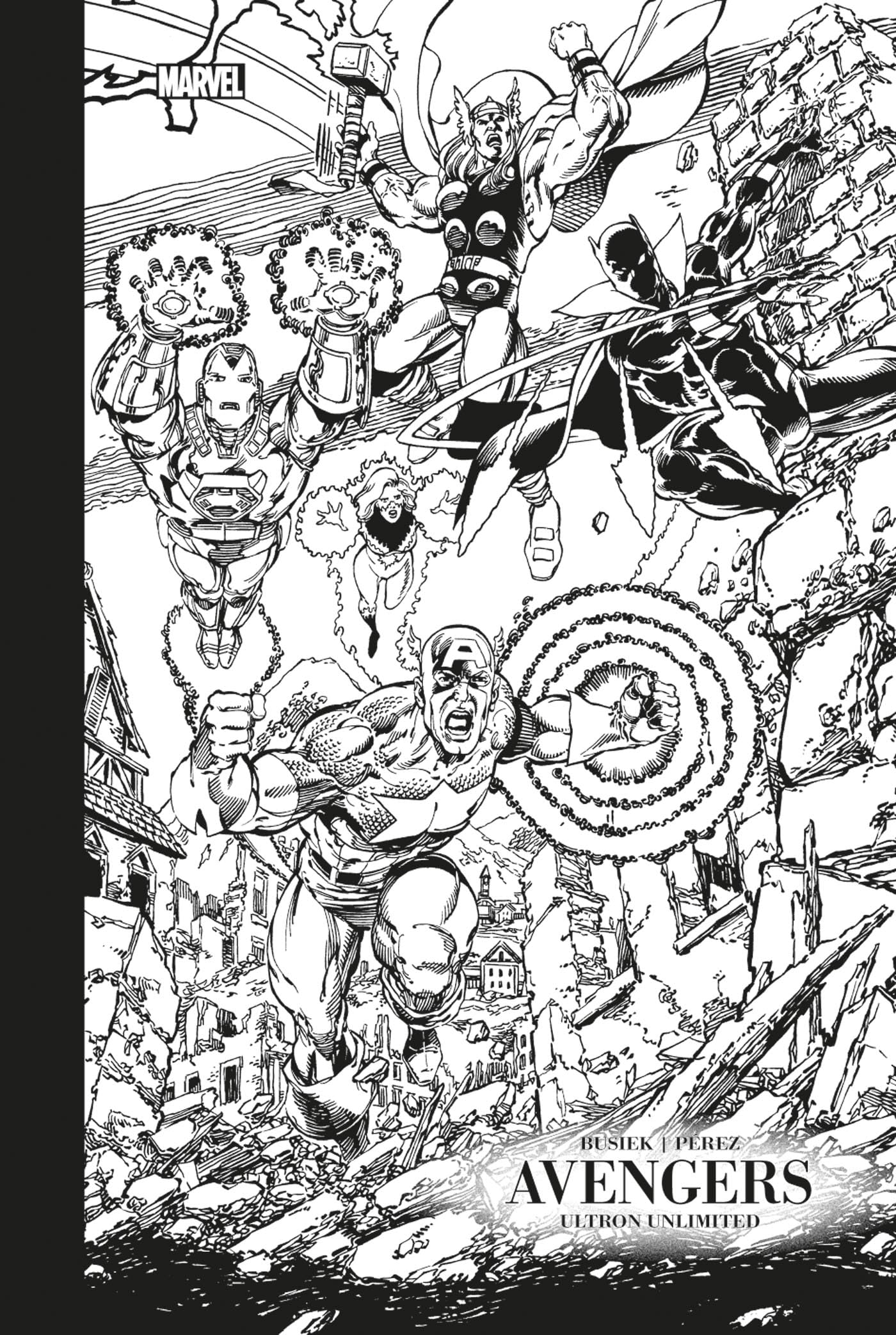 Avengers : Ultron Unlimited - Edition Noir & Blanc book