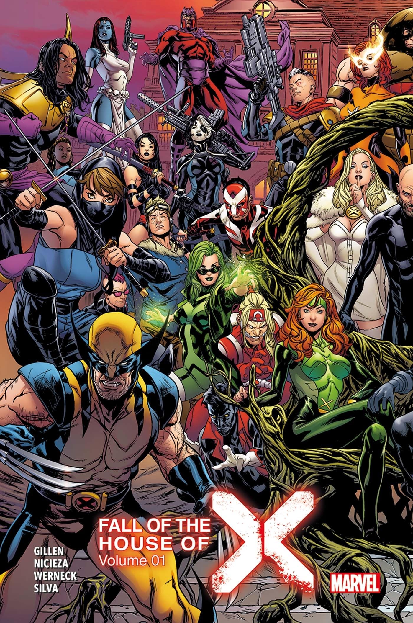 Fall of the House of X N°01 - Edition collector - COMPTE FERME book