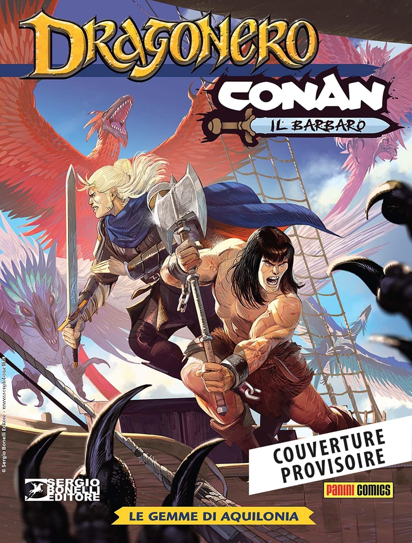 Conan / Dragonero : Les gemmes d'Aquilonie book