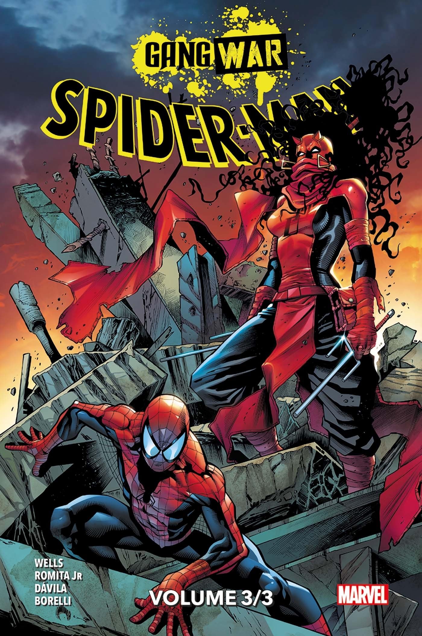 Spider-Man : Gang War N°03 (Variant - Tirage limité) - COMPTE FERME book