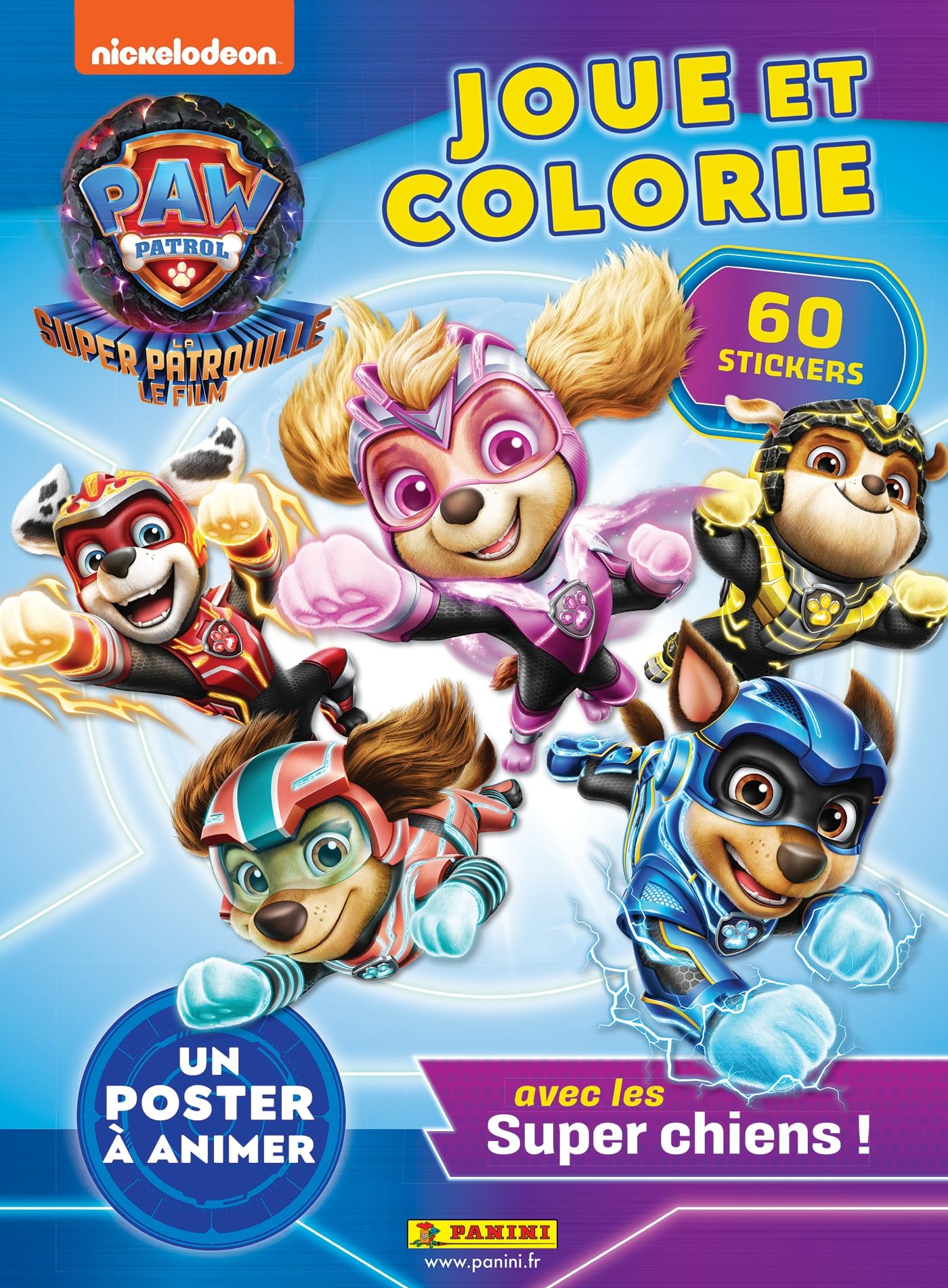 La Pat' Patrouille : La Super Patrouille: Joue et Colorie book