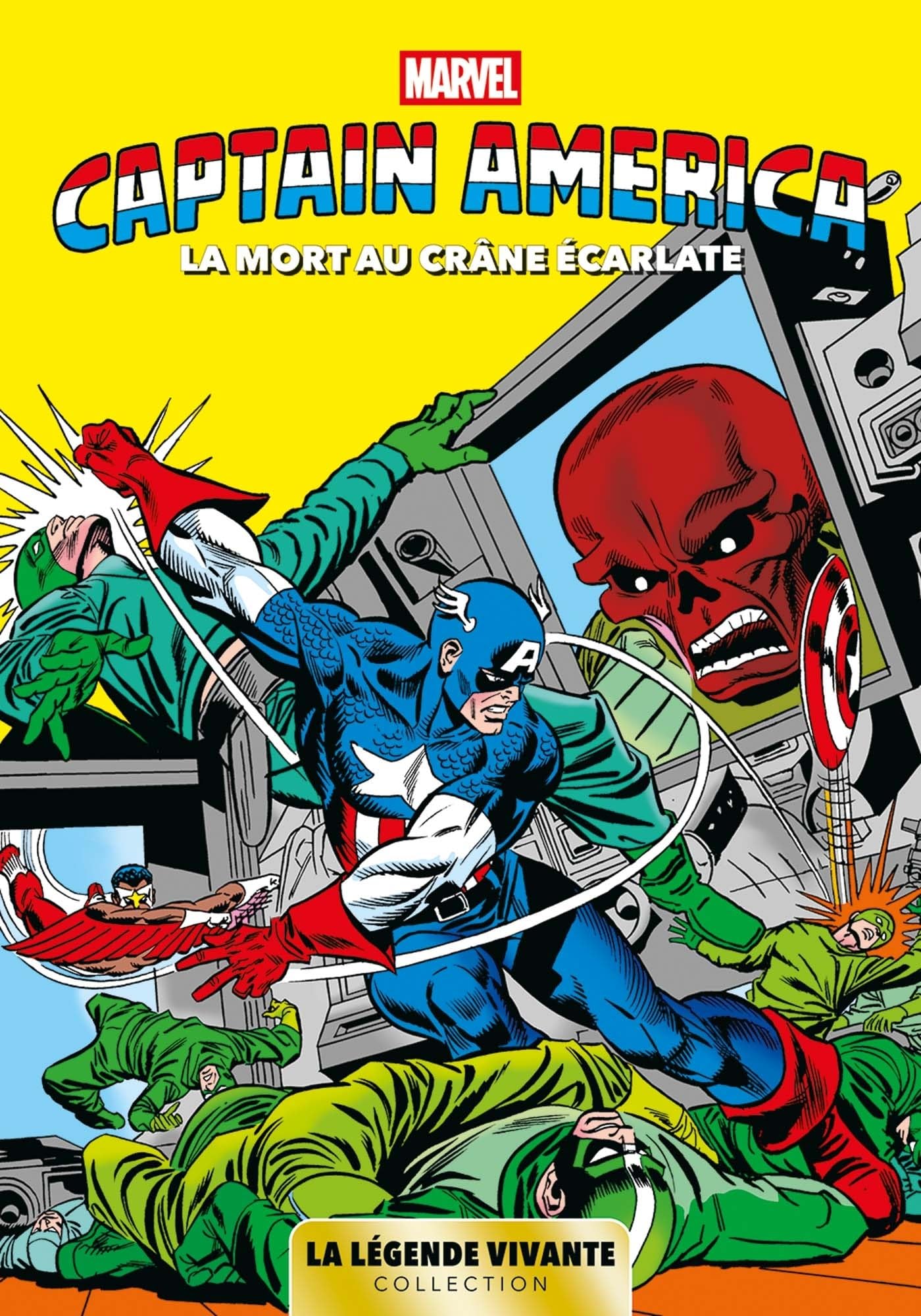 Captain America - La Légende Vivante T03 : La mort au crane ecarlate Comics & Mangas