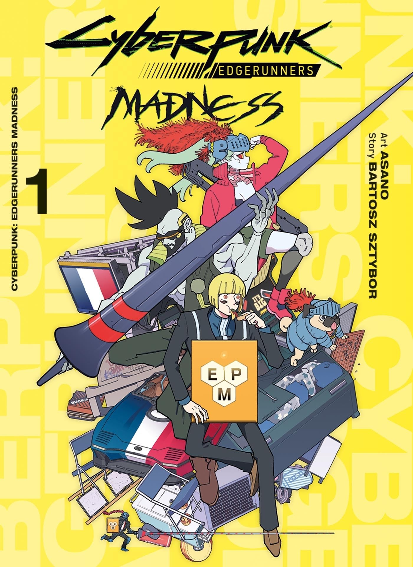 Cyberpunk Edgerunners Madness T01 (Variant compte ferme) book