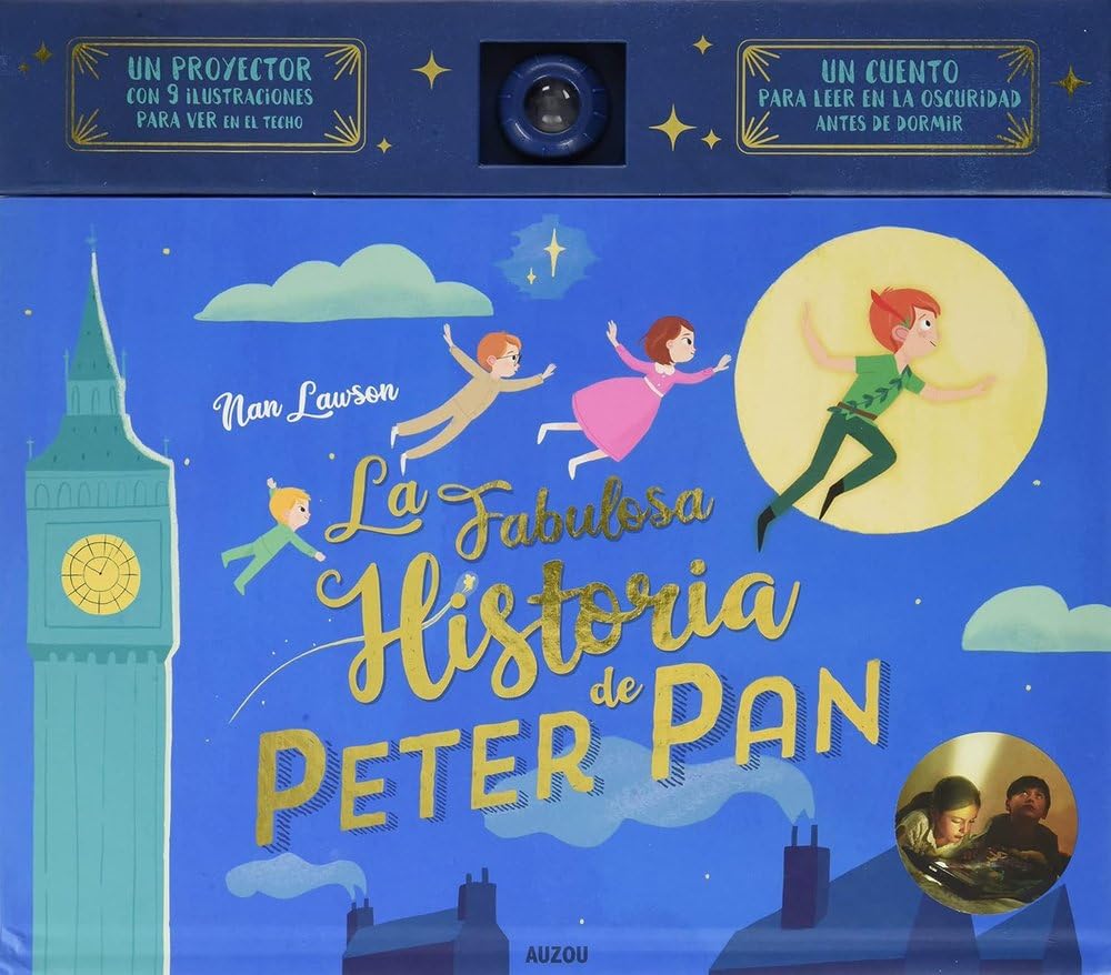 La fabulosa historia de Peter Pan. Libro proyector book