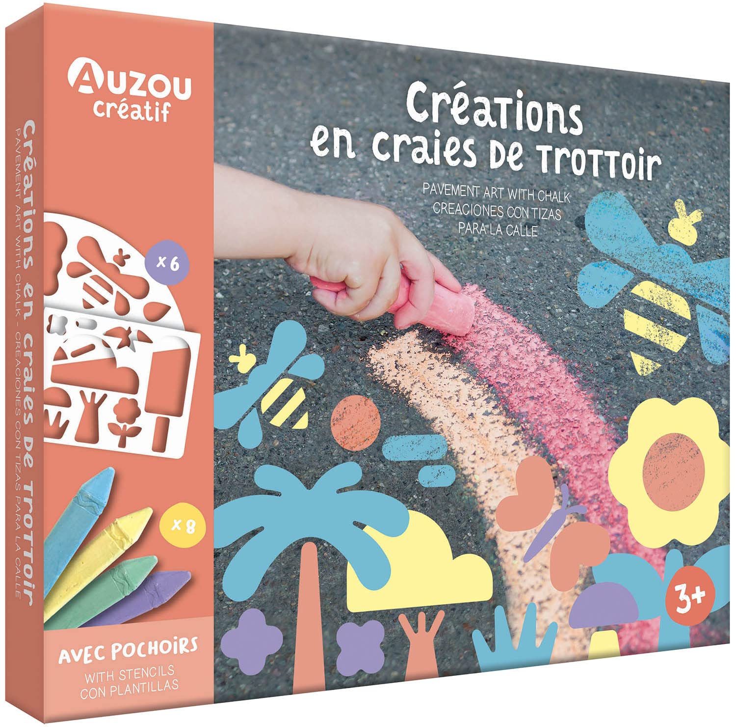 Créations en craies de trottoir book