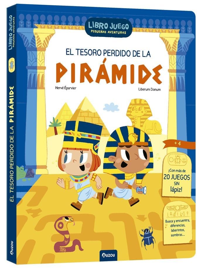 El tesoro perdido de la pirámide. Libro juego Non-fiction