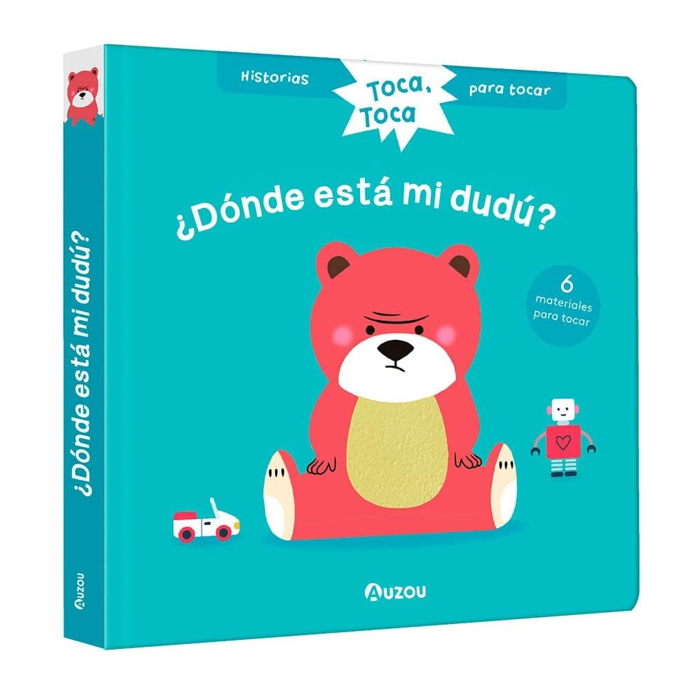 Historias para tocar. Toca, toca. ¿Dónde está mi dudú? Libro con texturas para bebés book