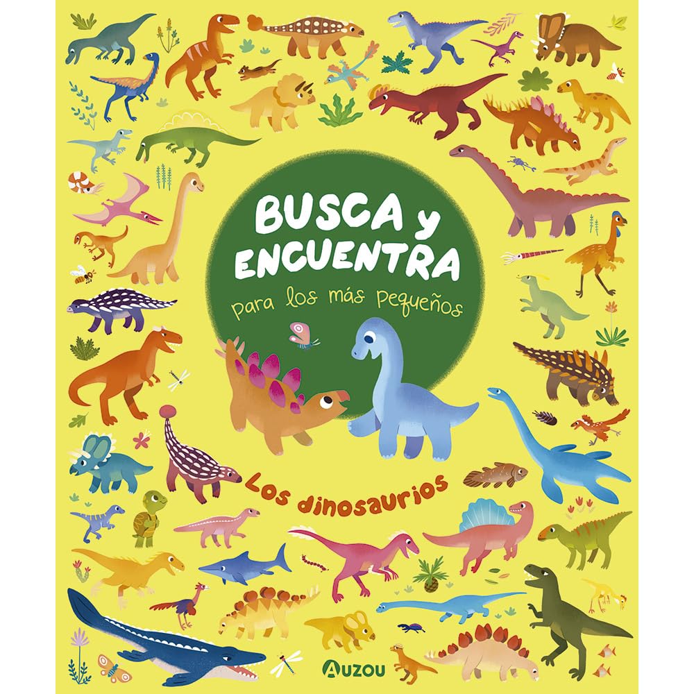 Busca y encuentra para los más pequeños. Los dinosaurios book
