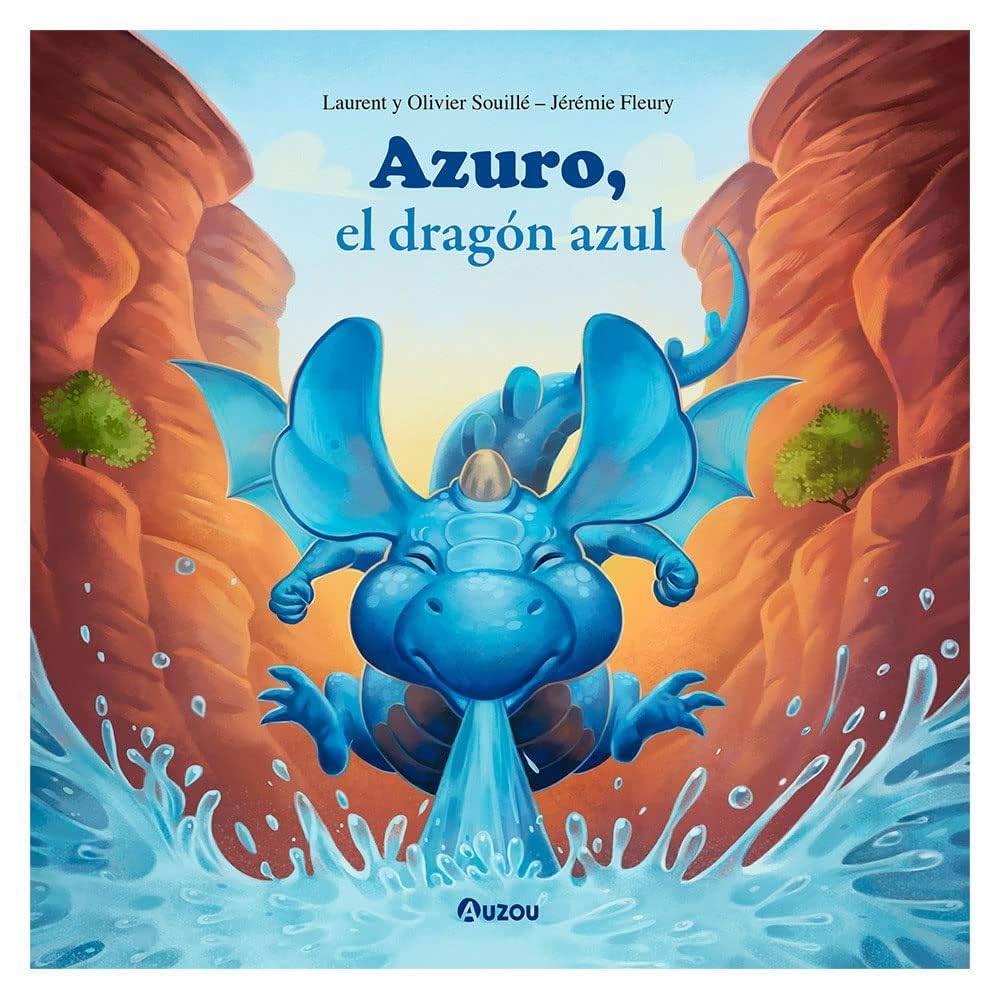 Azuro, el dragón azul book