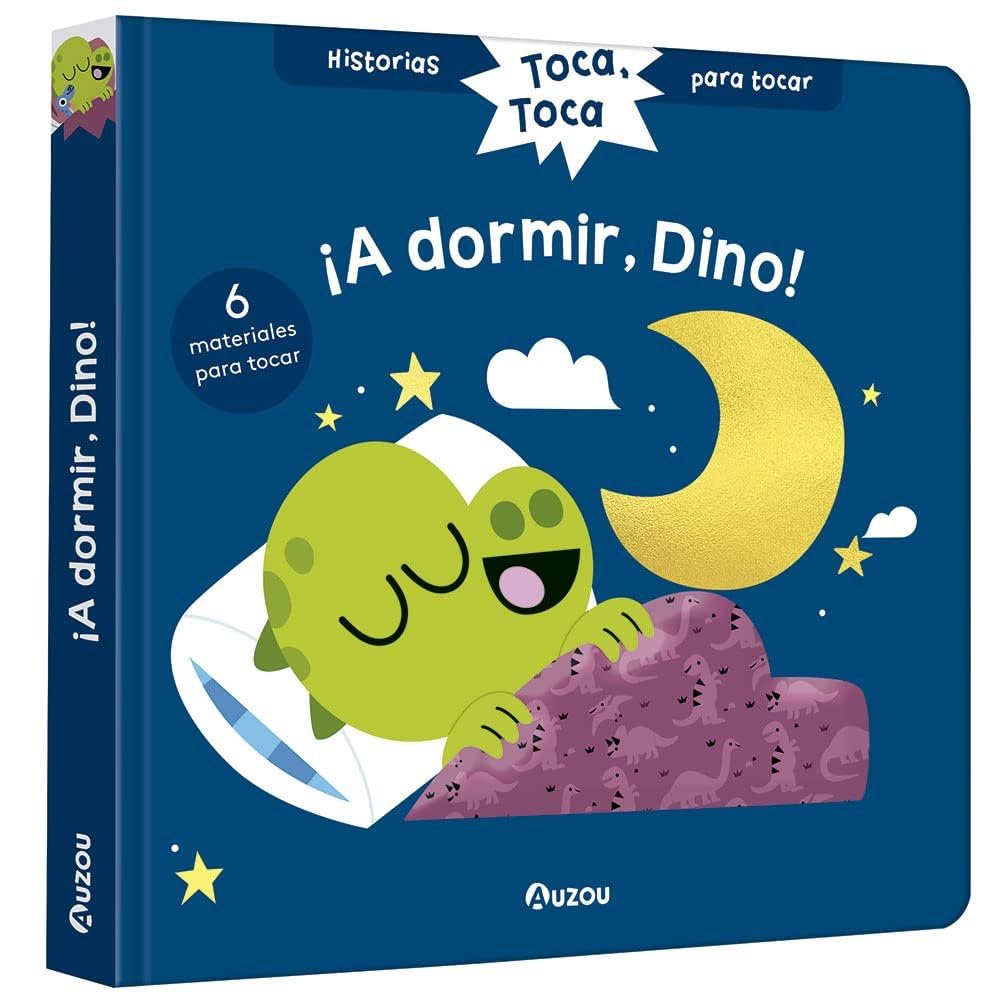 Historias para tocar. Toca, toca. ¡A dormir, Dino! Libro con texturas para bebés (Toca toca. Historias para tocar) Parents & Children