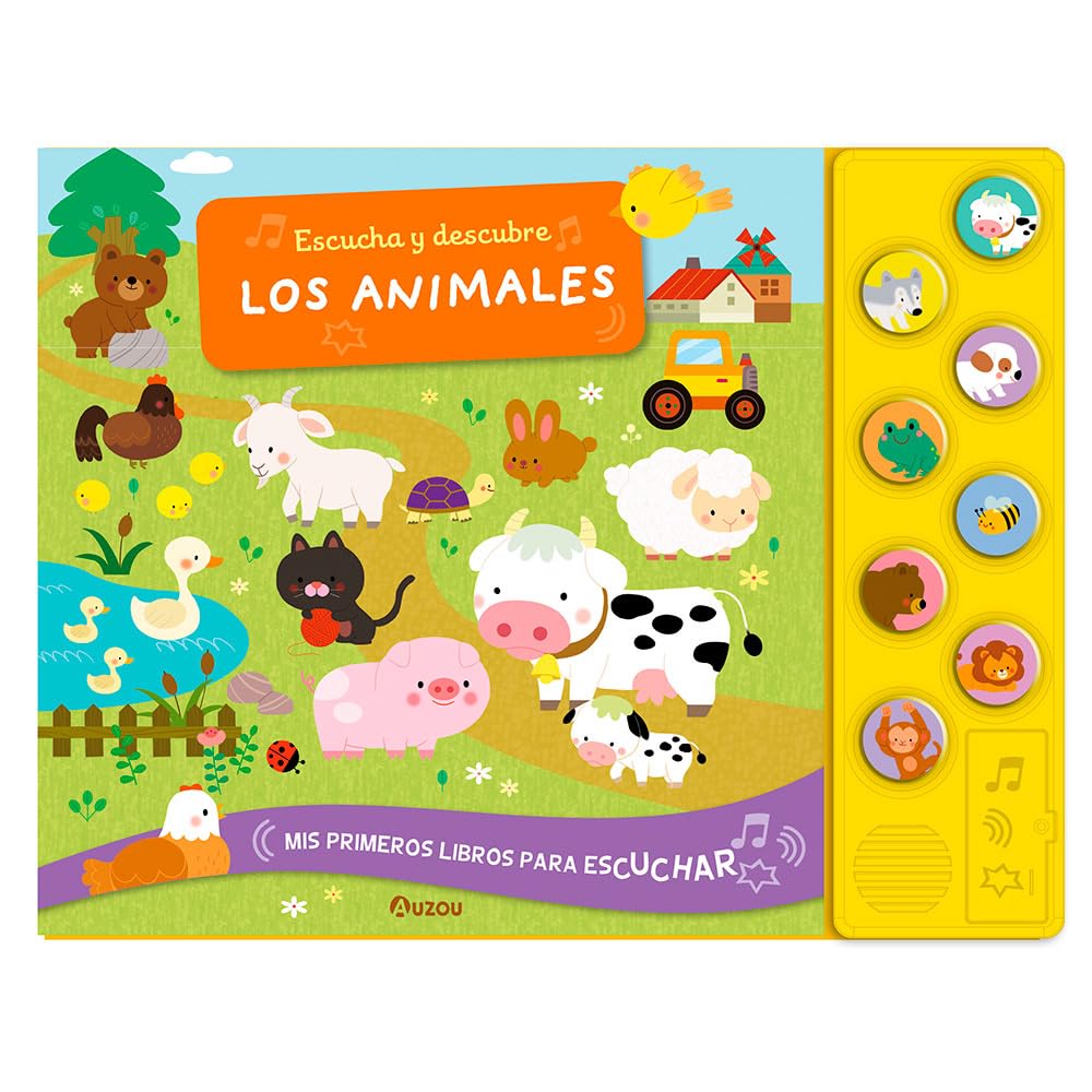 Escucha y descubre. Los animales book