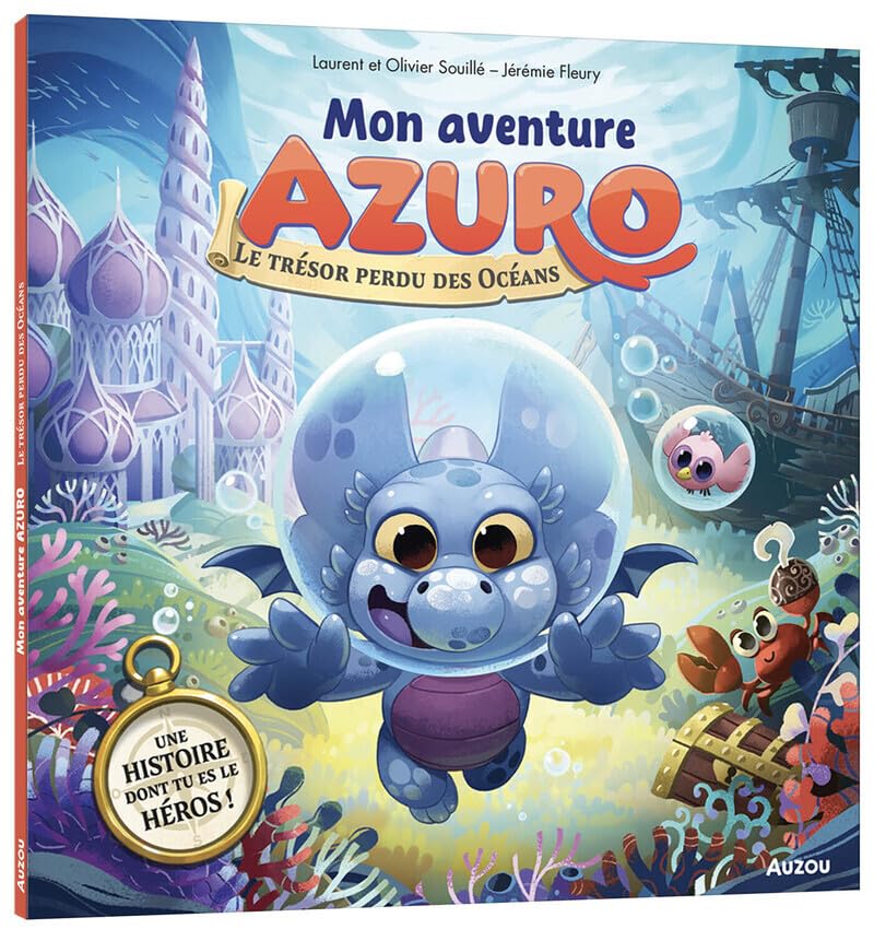 Mon aventure azuro - le trésor perdu des océans book