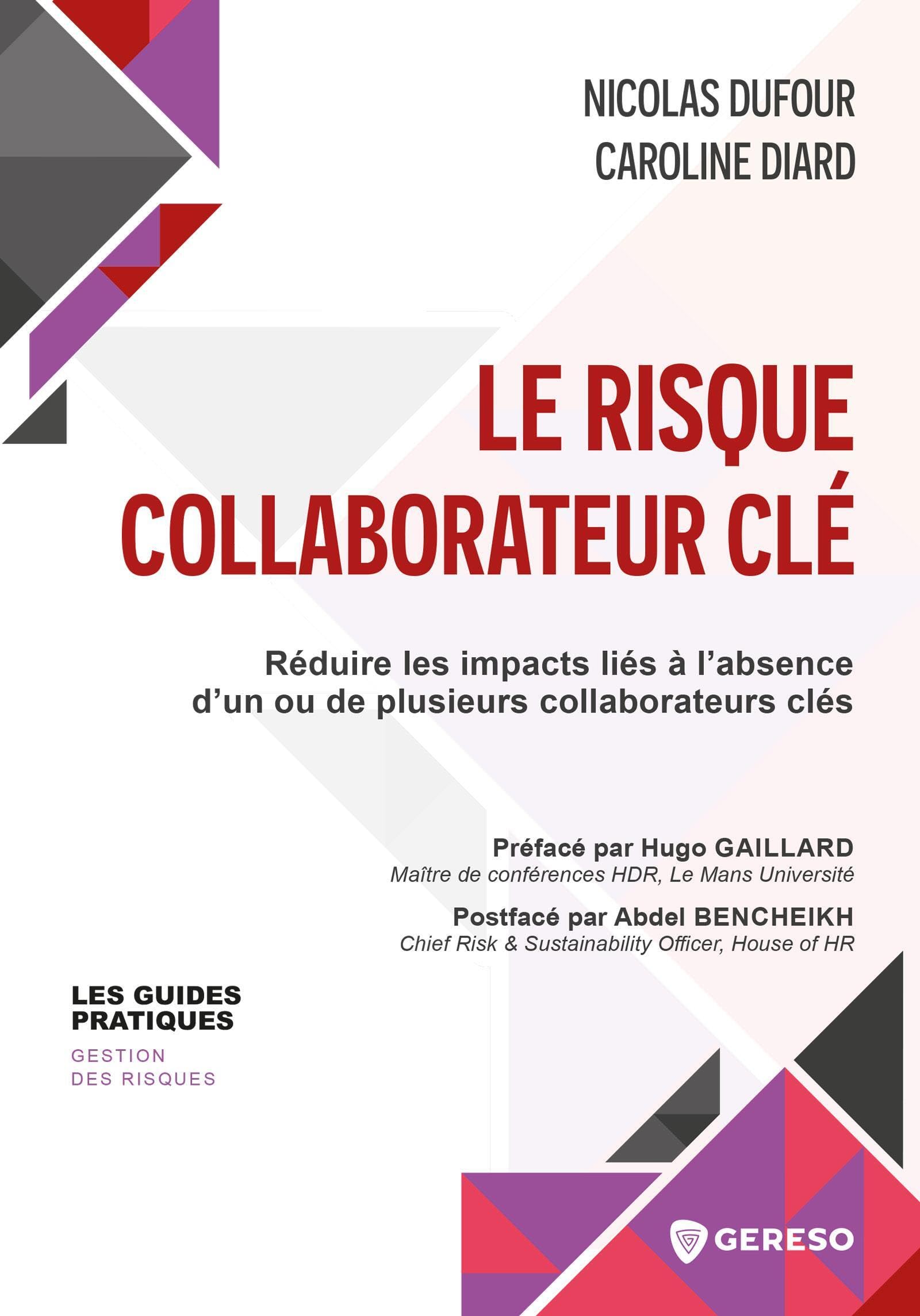 Le risque collaborateur clé: Réduire les impacts liés à l'absence d'un ou de plusieurs collaborateurs clés book