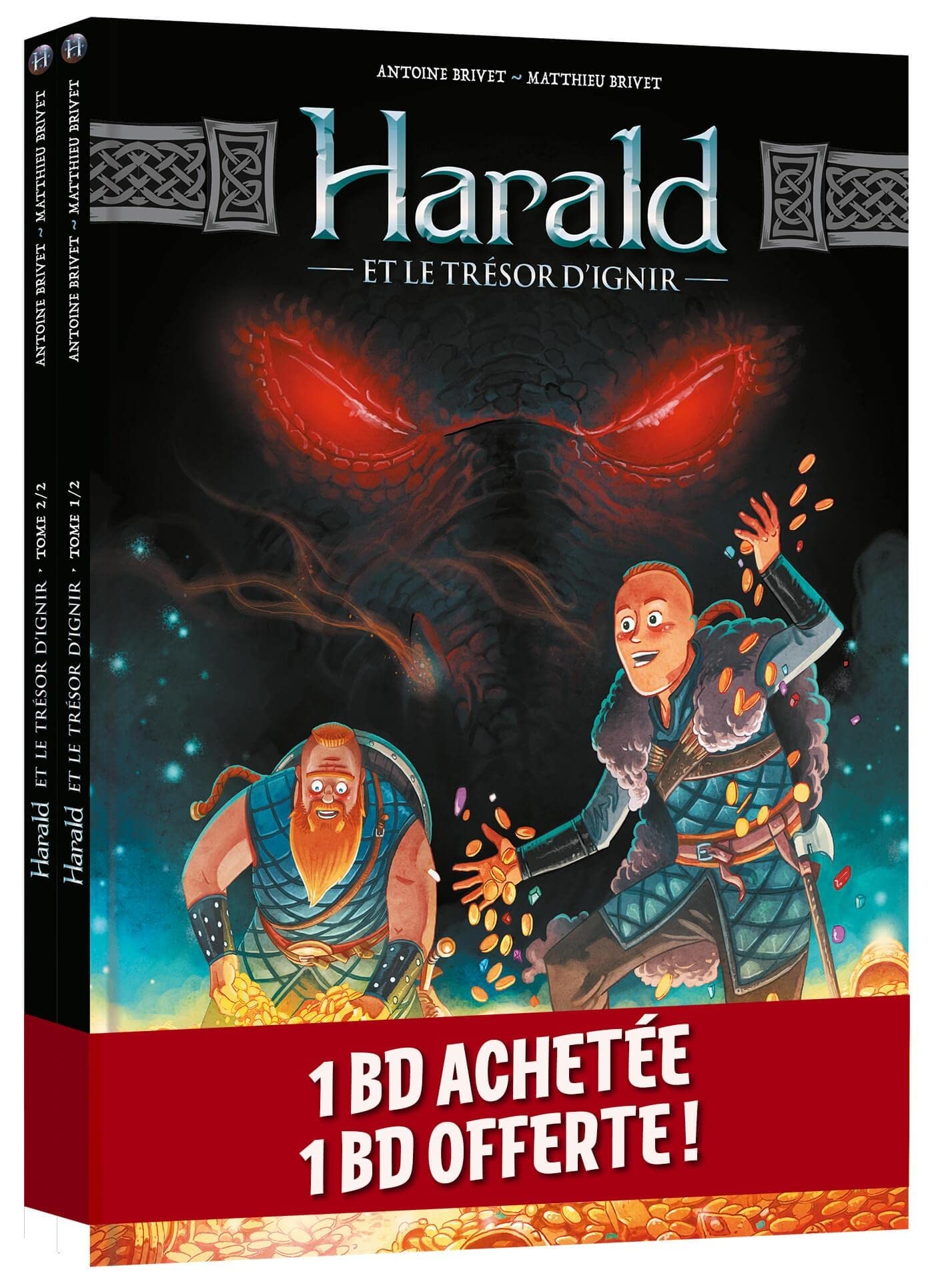 Harald et le trésor d'Ignir - Pack promo tomes 01 et 02 book