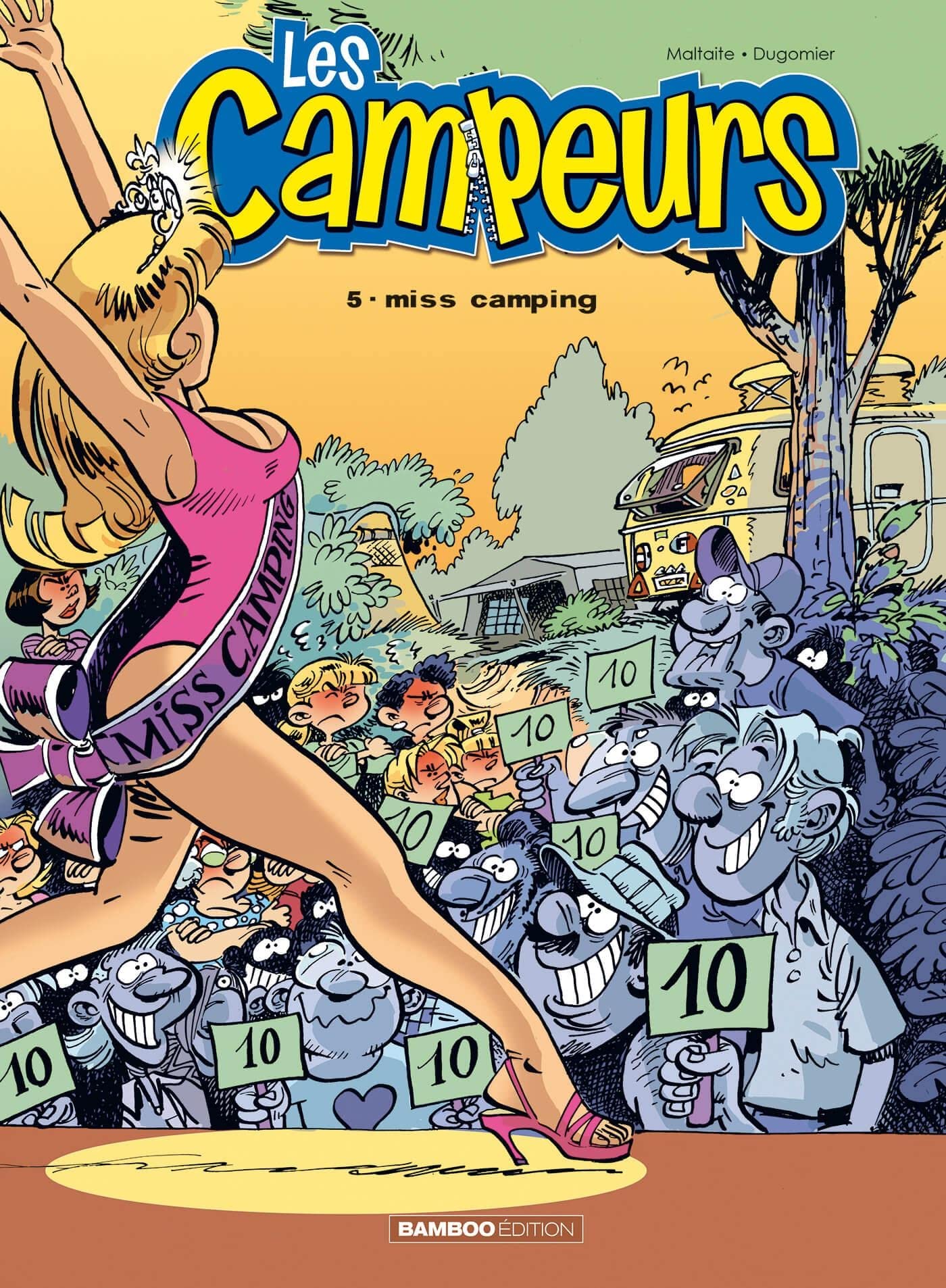 Les Campeurs - tome 05: Miss camping Manga
