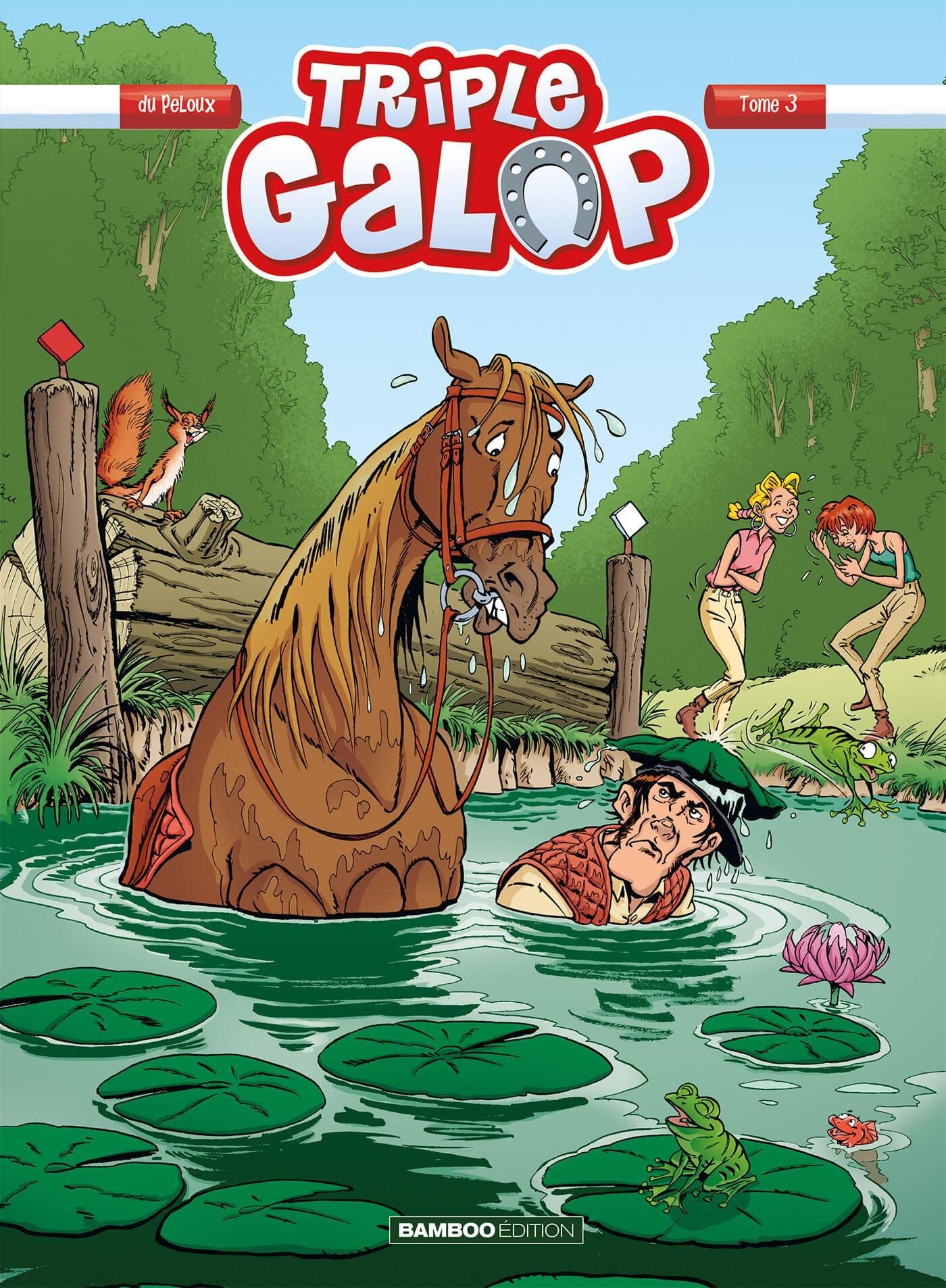 Triple galop - tome 03 - top humour book