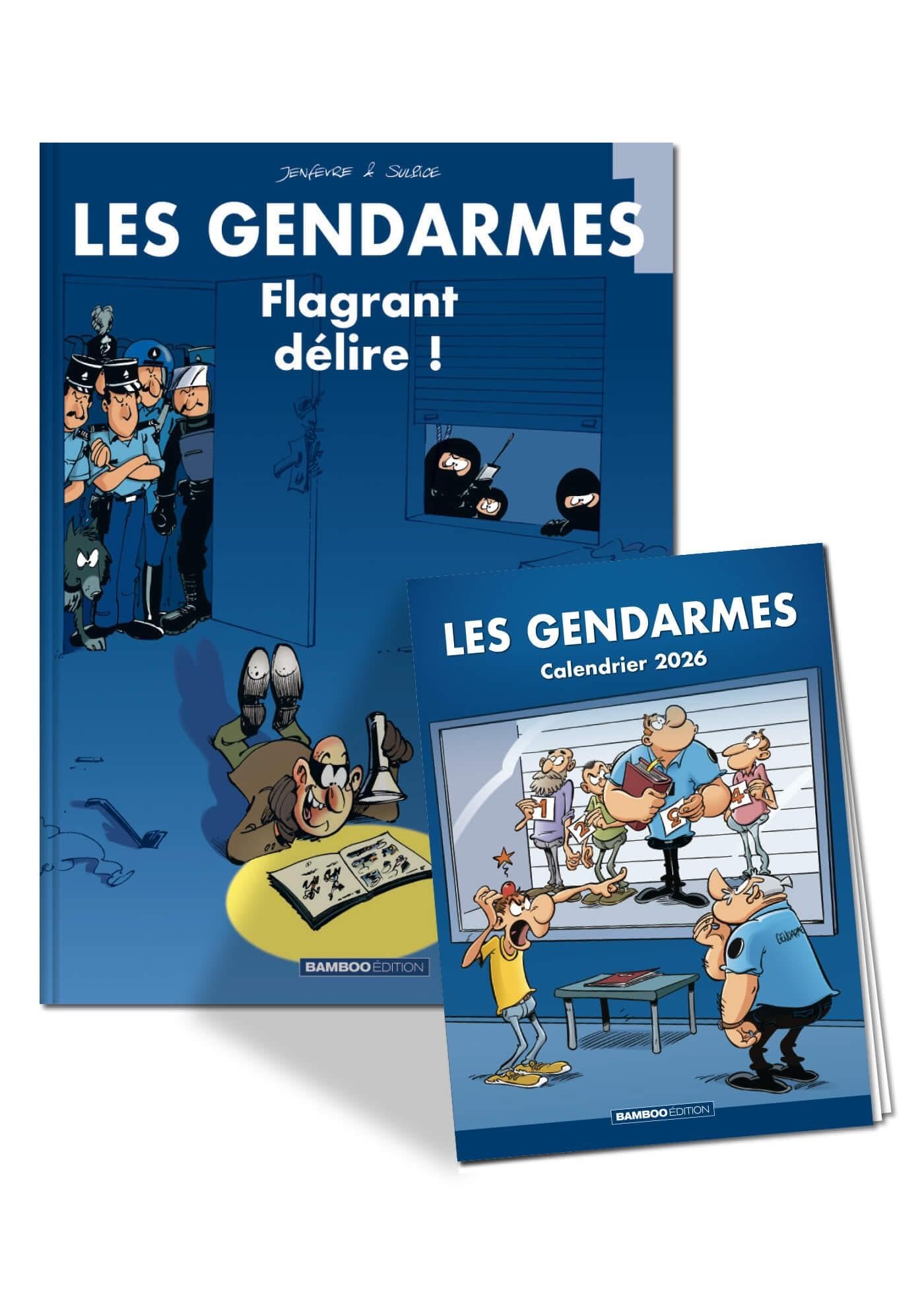 Les Gendarmes - tome 01 + calendrier 2026 offert_LDS: Flagrant délire book