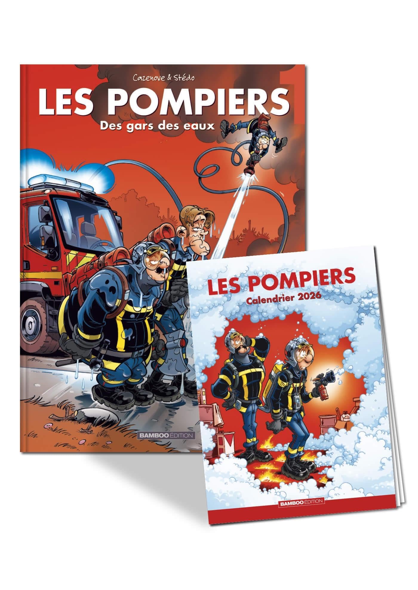 Les Pompiers - tome 01 + calendrier 2026 offert_LDS: Des gars des eaux book