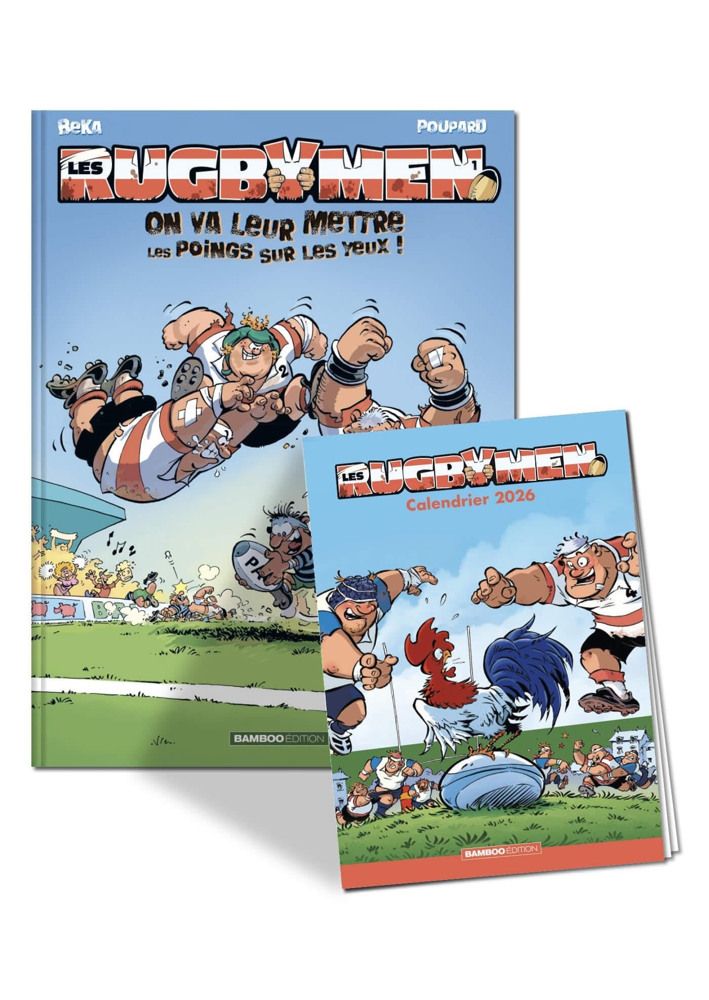 Les Rugbymen - tome 01 + calendrier 2026 offert_LDS: On va leur mettre les poings sur les yeux ! book
