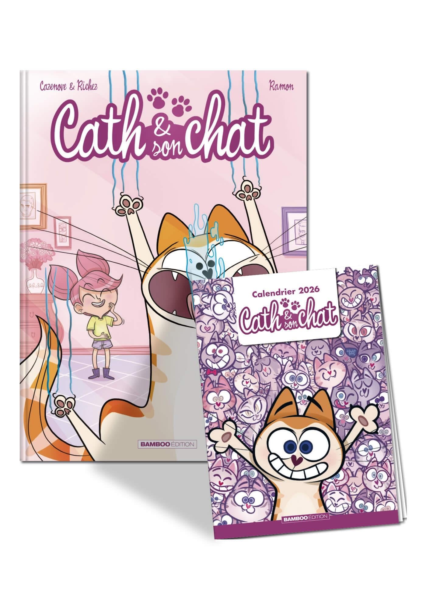 Cath et son chat - tome 01 + calendrier 2026 offert_LDS book