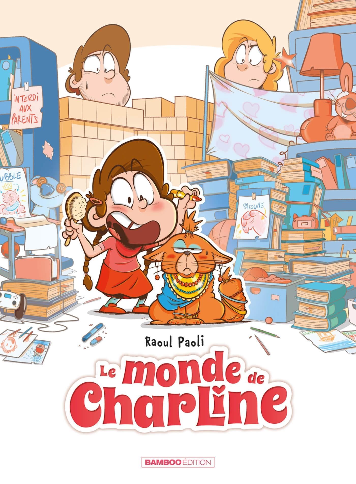 Le Monde de Charline - tome 01 - top humour book