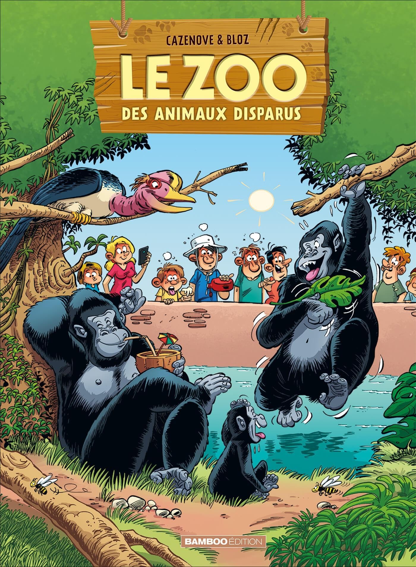 Le Zoo des animaux disparus - tome 04 - top humour book