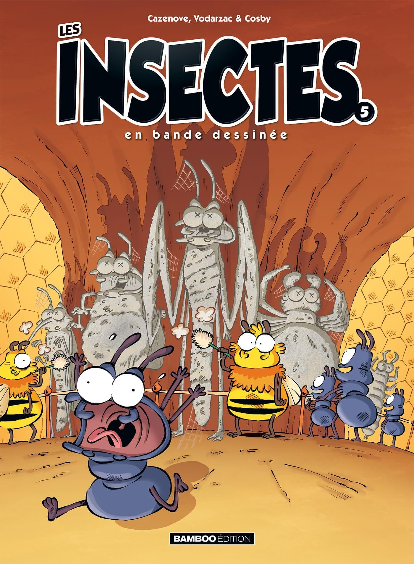 Les Insectes en BD - tome 05 - top humour book
