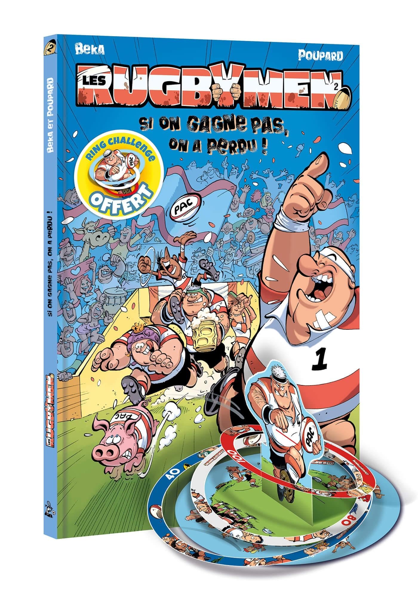 Les Rugbymen - tome 02 + ring challenge: Si on gagne pas, on a perdu ! book