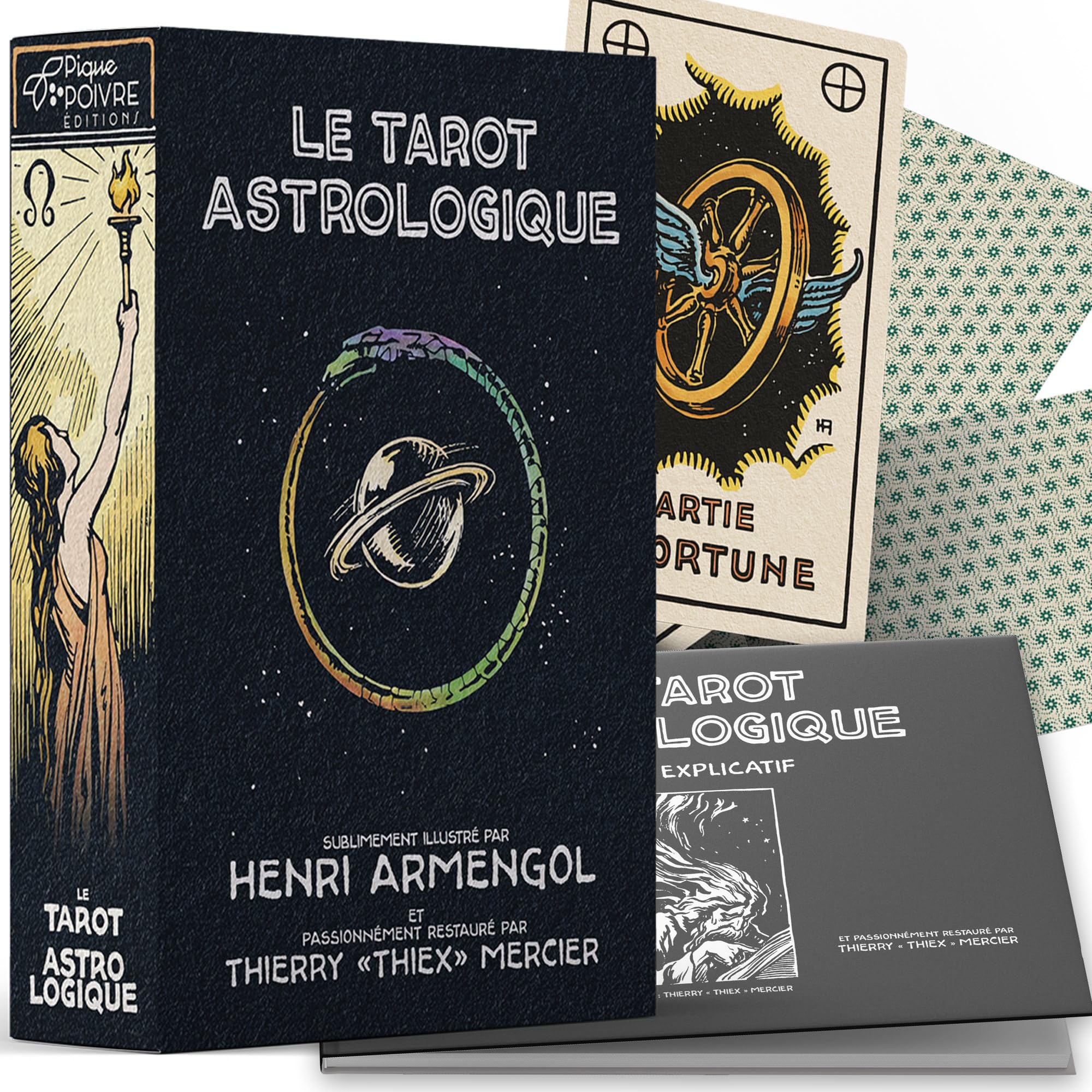 Le tarot astrologique sublimement illustré par Henri Armengol et passionnément restauré Religion & Esotericism