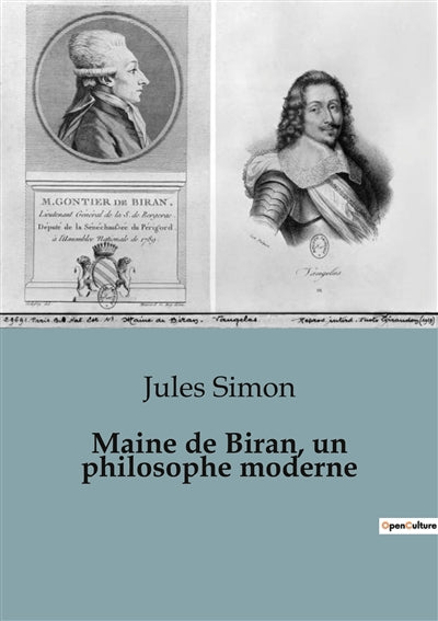 Product Image: Maine de Biran, un philosophe moderne