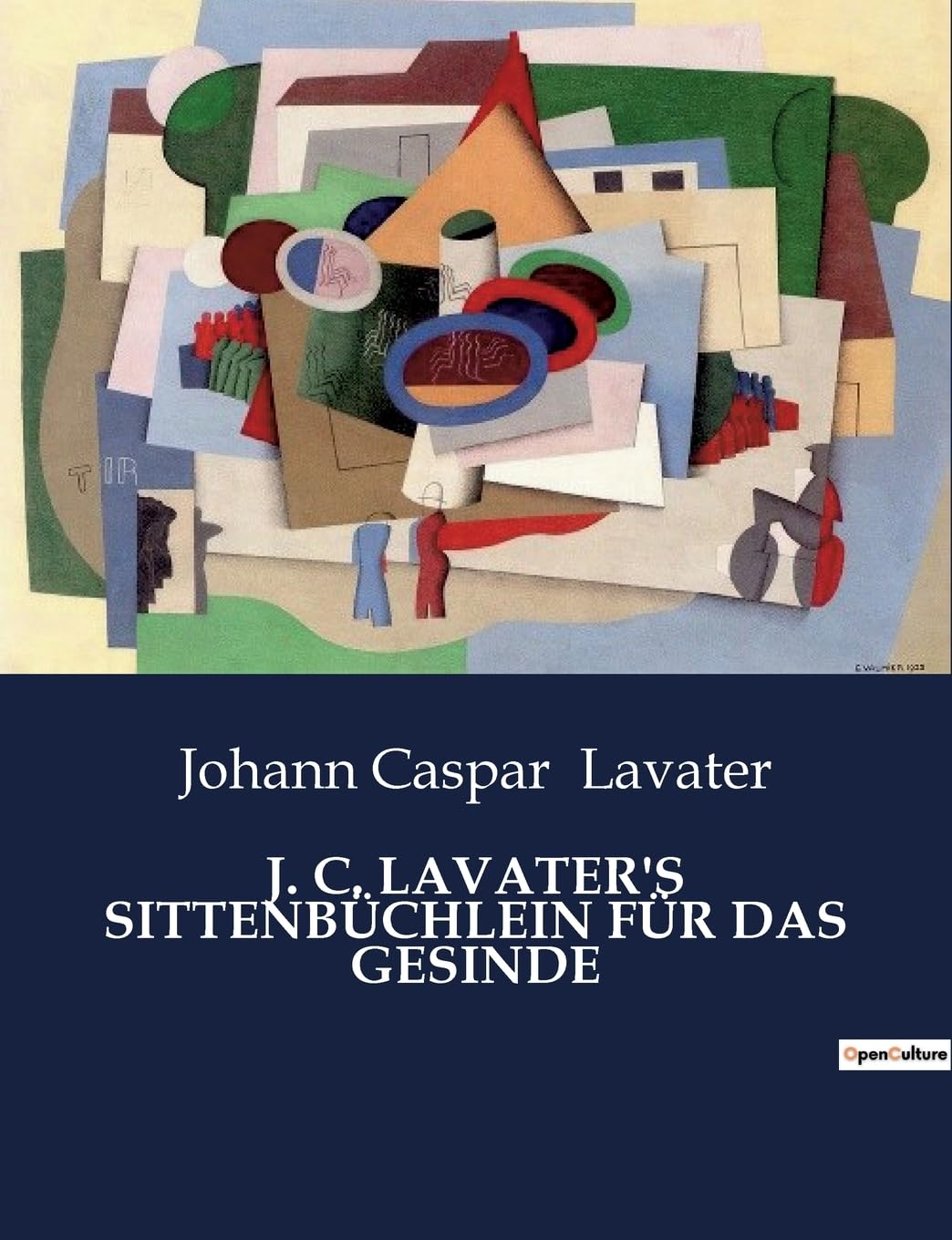 J. C. LAVATER'S SITTENBÜCHLEIN FÜR DAS GESINDE Philosophy
