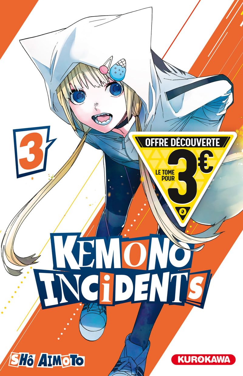 Kemono Incidents - tome 3 - Offre Découverte Manga