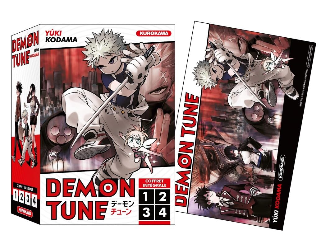 COFFRET Intégrale Demon Tune - tomes 1-2-3-4 book