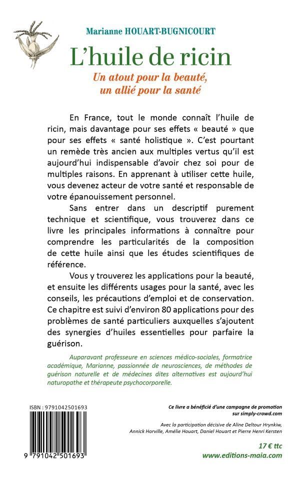 L’huile de ricin: Un atout pour la beauté, un allié pour la santé book