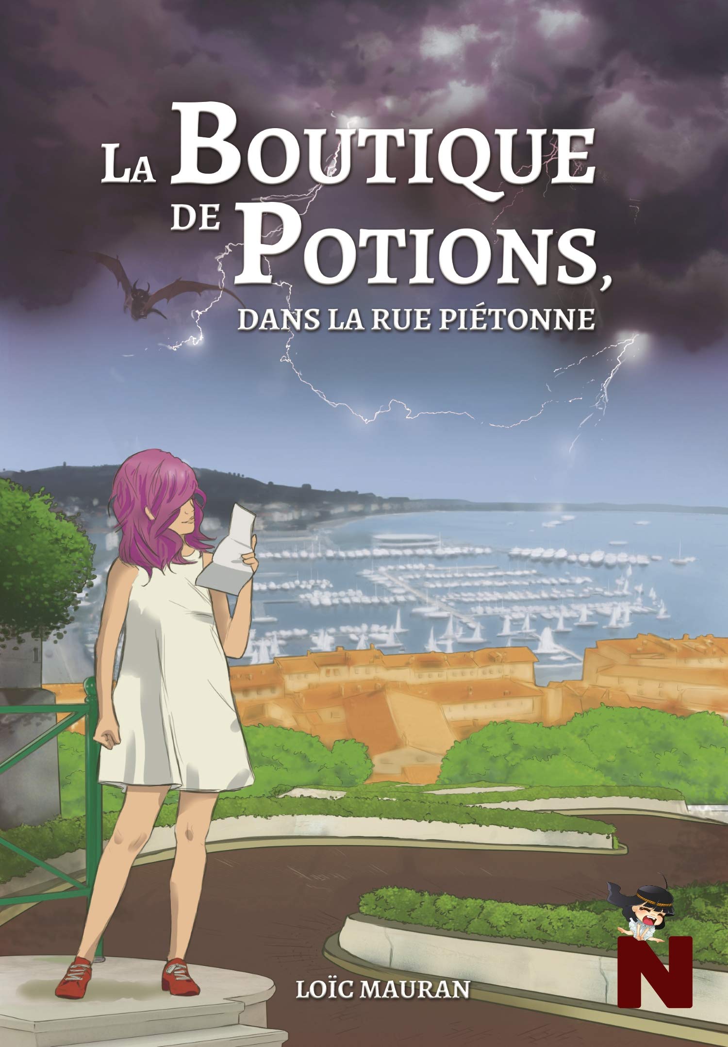 La boutique de potions - Dans la rue piétonne book