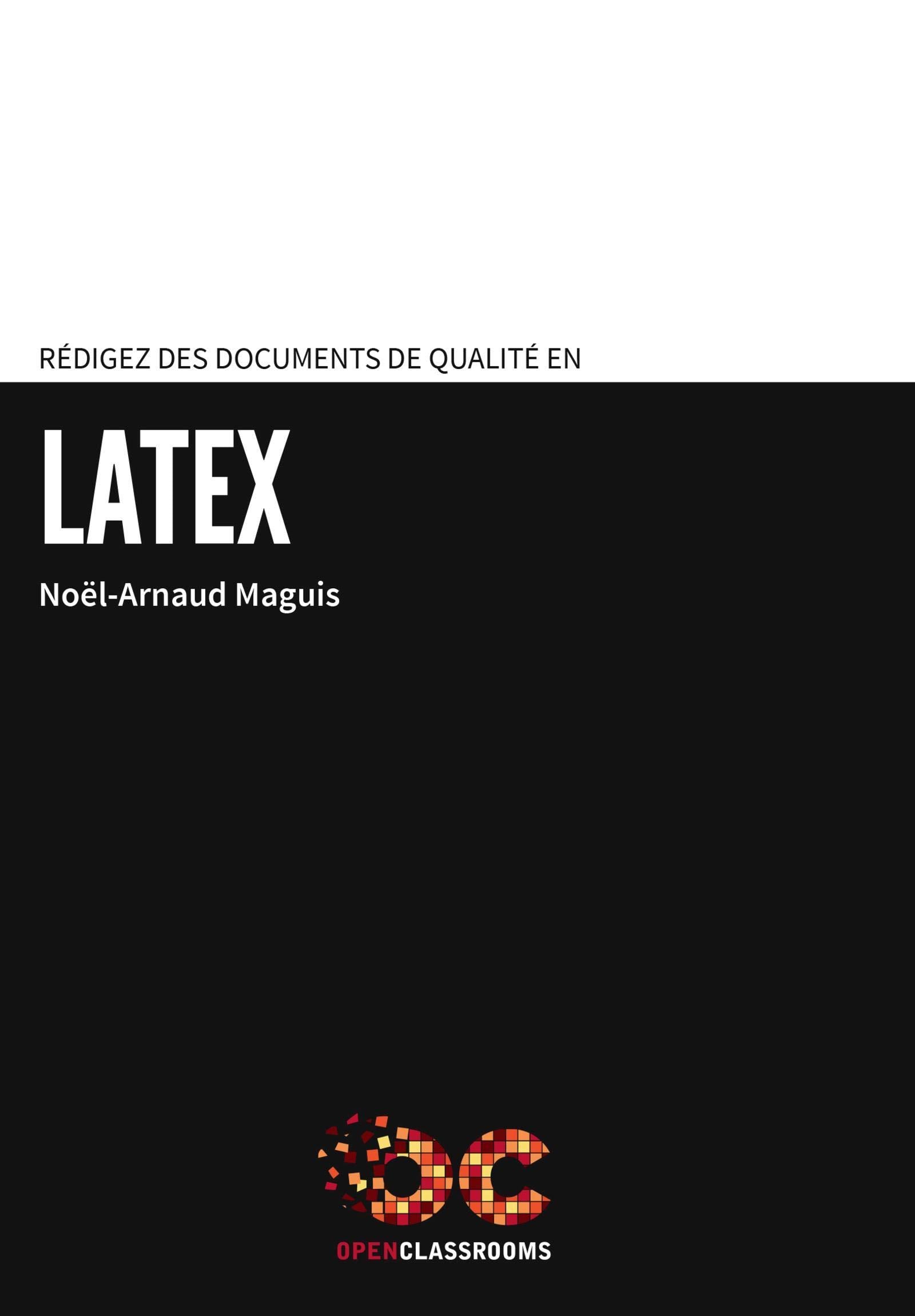 Rédigez des documents de qualité en LaTeX book
