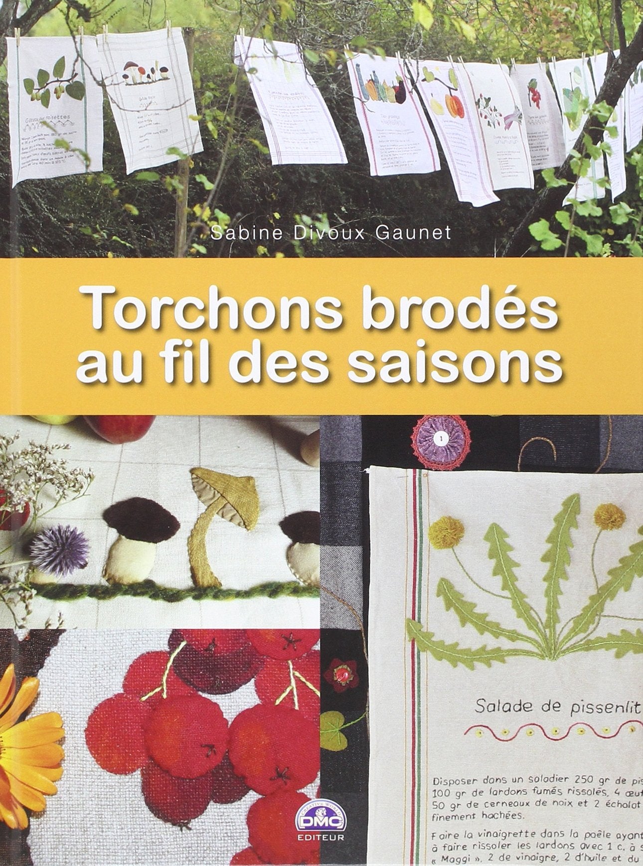 DMC - Torchons brodés au fil des saisons 15090/1 book