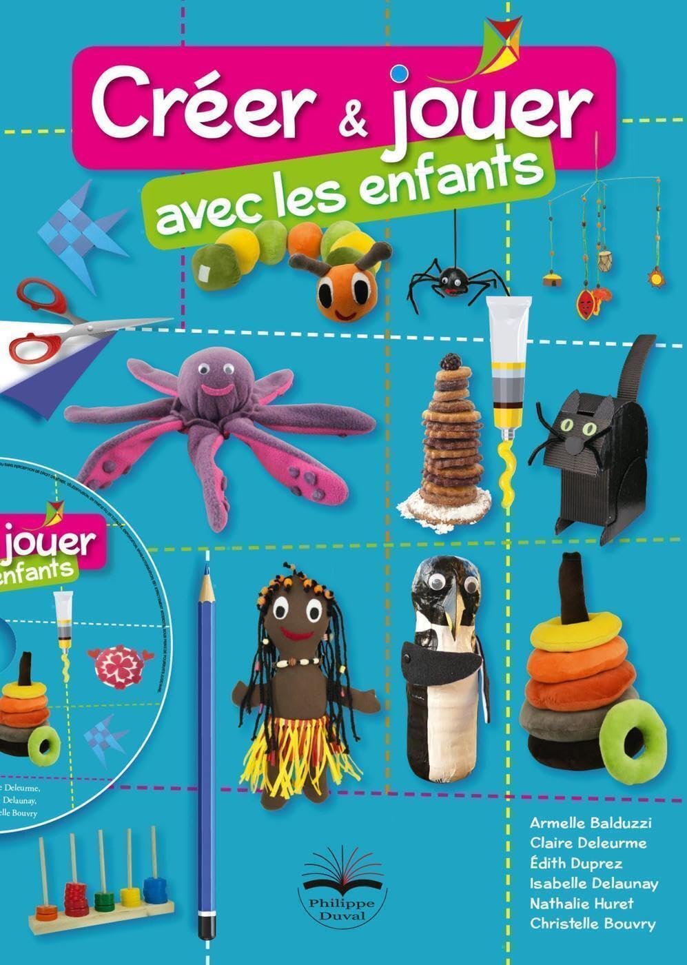 Créer et jouer avec les enfants: Avec le cd de modèles. Tiptoi & Games