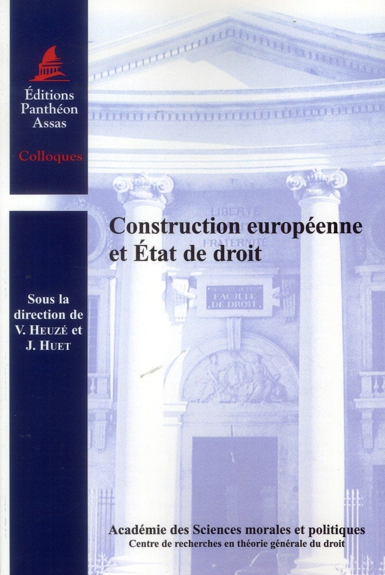 CONSTRUCTION EUROPÉENNE ET ÉTAT DE DROIT book